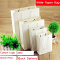 white custom kraft paper bag with good price